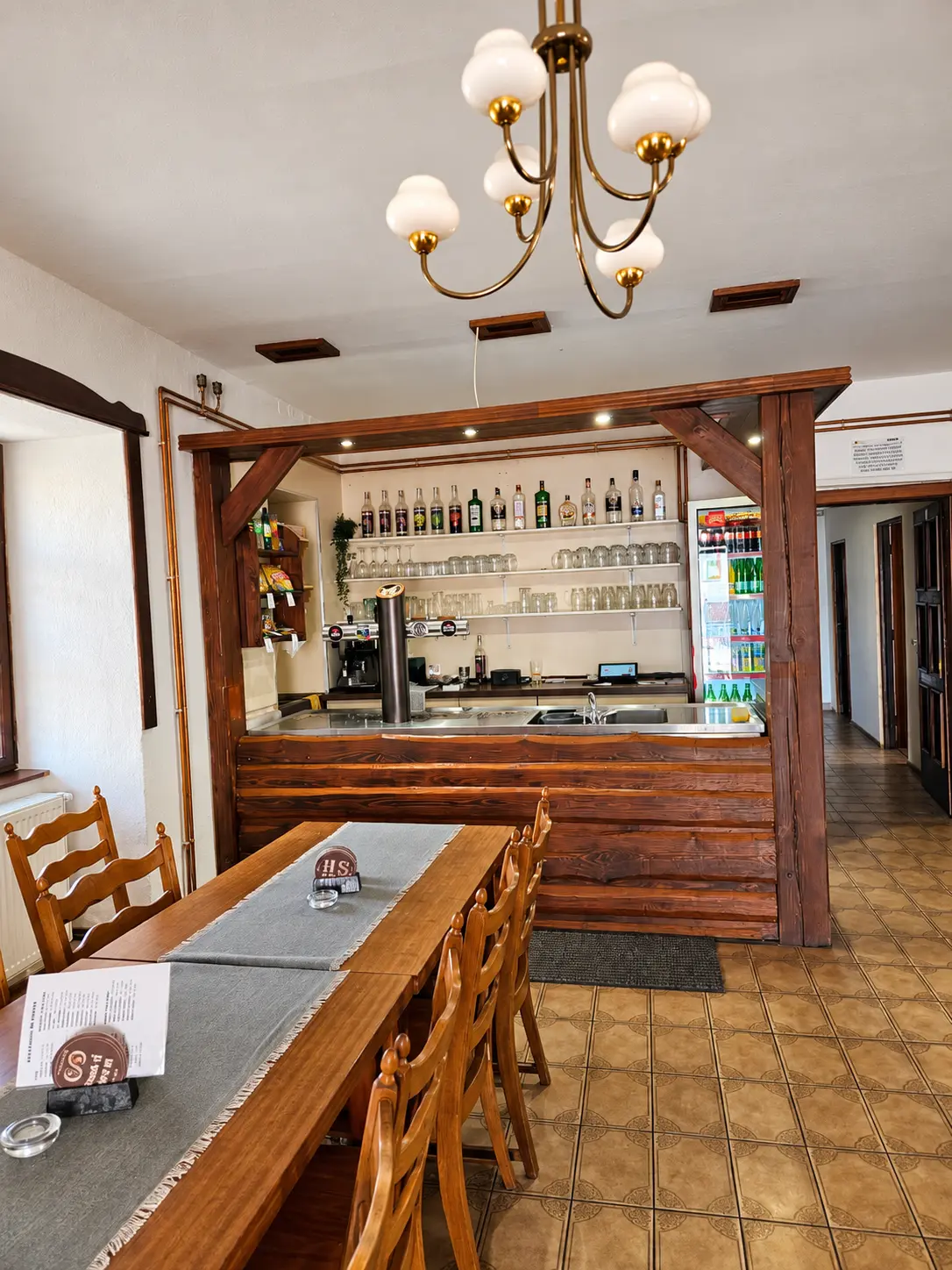 Interiér restaurace